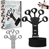 Finger Extensor Exerciser Handtrainer Fingertrainer 2 Stück Verstellbarer...