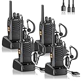 JUCJET 88E Walkie Talkie,Lizenzfrei PMR446 16 Kanäle Funkgeräte,2W...