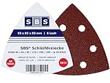 Schleifdreiecke SBS® Professional | 93x93x93 Delta | 50 Stück |...