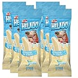 Schecker Hundesnack - HELADO Hunde Kau EIS - Sahnecreme Geschmack - 30...