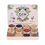 12 Premium Gin Botanicals DIY Gin-Set. Gin-Gewürz-Geschenk