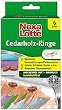 Nexa Lotte Cedarholzringe, Mottenschutz, bewährtes Hausmittel gegen...