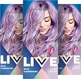 Schwarzkopf LIVE Pretty Pastels Semi-Permanente Haarfarbe P120 Lilac Crush...