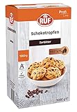 RUF Schoko Tröpfchen Zartbitter Familienpackung, mind. 50% Kakaogehalt,...