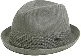 CHILLOUTS Yala Hat, grau, L-XL - Pork Pie Trilby Mix Hut Herren, Unisex...