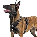 OneTigris Hundegeschirr, Diesel Einstellbar Taktisches Geschirr Weich...