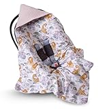Orangerella Einschlagdecke Babyschale - Ideal für Sommer und Herbst -...