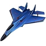 Lunaanda RC Flugzeug 2CH, Ferngesteuertes Flugzeug Spielzeug mit Farbigen,...
