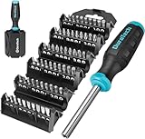 DURATECH Multibit-Schraubendreher-Set, 60 in 1 Schraubenzieher Set, Cr-V...