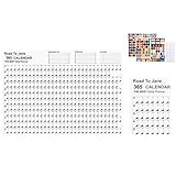 Kalender 2025,Kalender 2025 Wand - Jährlicher Feiertags-Wandkalender -...