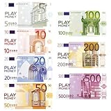 Spielgeld Kinder 175 Blätter, 5/10/20/50/100/200/500 Learning Resources...