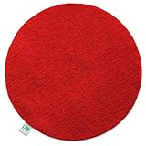 Floordirekt Badematte Sky, Badteppich in Rund, Dichtes, Flauschiges...
