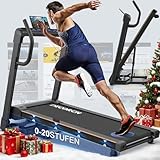 Decorcn Laufband für Zuhause - 4,5 PS, bis 16 km/h. Profi Große...