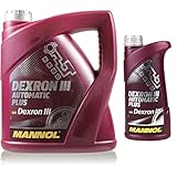 5 Liter Original MANNOL Automatikgetriebeöl Dexron III Automatic Plus Gear...