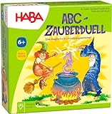 HABA 4912 - ABC Zauberduell, Lernspiel ab 6 Jahren zum Buchstabenlernen,...