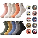 Sporzin Socken Damen 35-38 Sneaker Socken Damen 39-42 Lustige Socke n, 10...