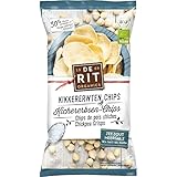 De Rit - Kichererbsen-Chips Meersalz - 75 g - 8er Pack