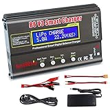 80W Lipo Ladegerät, IMAX B6 V3 lipo ladegerät Balancer für LiPo...