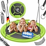 KESSER® Nestschaukel Tellerschaukel Hängeschaukel Rundschaukel Ø 120cm...