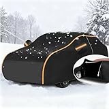 Autoabdeckung Winter Für MG ZS EV 2019-2025,Autohülle zubehör Outdoor...