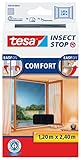 tesa Insect Stop COMFORT Fliegengitter für bodentiefe Fenster -...