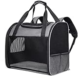 katzenrucksack mit Fenster, Faltbarer Hunderucksack, Haustier Tragetasche...
