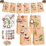 Phantasy® Adventskalender zum Befüllen, 24 Weihnachtskalender Geschenk...