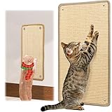 Kratzmatte Katze Wand, Kratzschutz Katzenkratzmatte Sisal Katzenkratzmatte...
