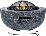 BBQ Grill Outdoor Feuerstelle Holzfeuerstelle, Villa Innenhof Imitation...