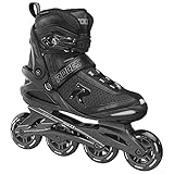 Roces Herren ICON Inline-Skates, Black-Dark-Charcoal, 45