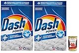 2x Dash Power Detersivo Lavatrice In Polvere, Waschmaschinen-Waschmittel...