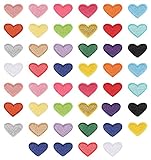 44 Stück Patches zum Aufbügeln, Flicken zum Aufbügeln, Patches Klett,...