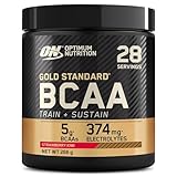 Optimum Nutrition Gold Standard BCAA Pulver, Geschmack Strawberry Kiwi,...