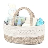 Maliton Wickeltisch Organizer，Baby Organizer Korb，Aufbewahrungskorb...