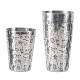 EBTOOLS Premium 304 Edelstahl -Set - Elegante, Große Kapazität,...
