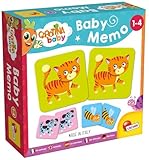 Lisciani - CAROTINA BABY - Baby Memo - Tiere - 24 Karten - Lernspiel für...