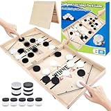 Sling Puck Spiel, Tischhockey Brettspiel Groß, Hockey Brettspiel...