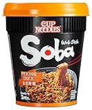 Nissin Cup Noodles Soba Cup – Peking Duck, 8er Pack, Wok Style...