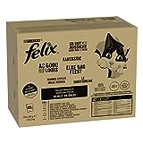 FELIX Katzenfutter nass in Gelee, Sorten-Mix, 120er Pack (120 x 85g)