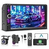KMUTZY 7 Inch Wireless Carplay Display for Android Car & Apple Carplay,...