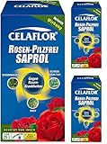 3 x 250 ml Celaflor Rosen-Pilzfrei Saprol gegen Echten Mehltau Sternrußtau...