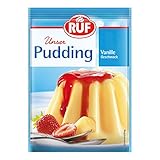 RUF Pudding mit Vanille-Geschmack, Puddingpulver mit feinem Vanillearoma,...