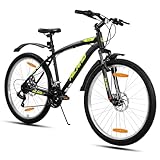 Hiland Mountainbike 26 Zoll, 18 Gang Herren und Damen MTB mit Doppelte...