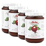 Food-United KONFITÜRE EXTRA Hagebutte 450g Glas von DARBO Naturrein...