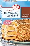 RUF Haselnuss-Krokant, karamellisierte Haselnüsse gehackt, knuspriges...