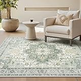 GENIMO Vintage Teppich 160x230cm, Teppiche Wohnzimmer, Waschbare Teppiche,...