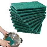 8 Stück ökologischer kompostierbarer Schwamm,Schleifvlies...