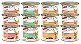 Carny Katzen Nassfutter Kitten Mix Variation (12 x 200g), Kitten Katzen...