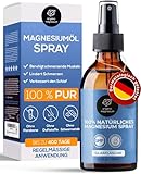 Ultra Pur MagnesiumÖl Spray 200ml - 100% Natürlich Reines Zechstein Öl...