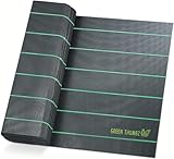 Green Thumbz Unkrautvlies Extra Stark - 1x25 m Unkrautvlies 100g/m2 -...